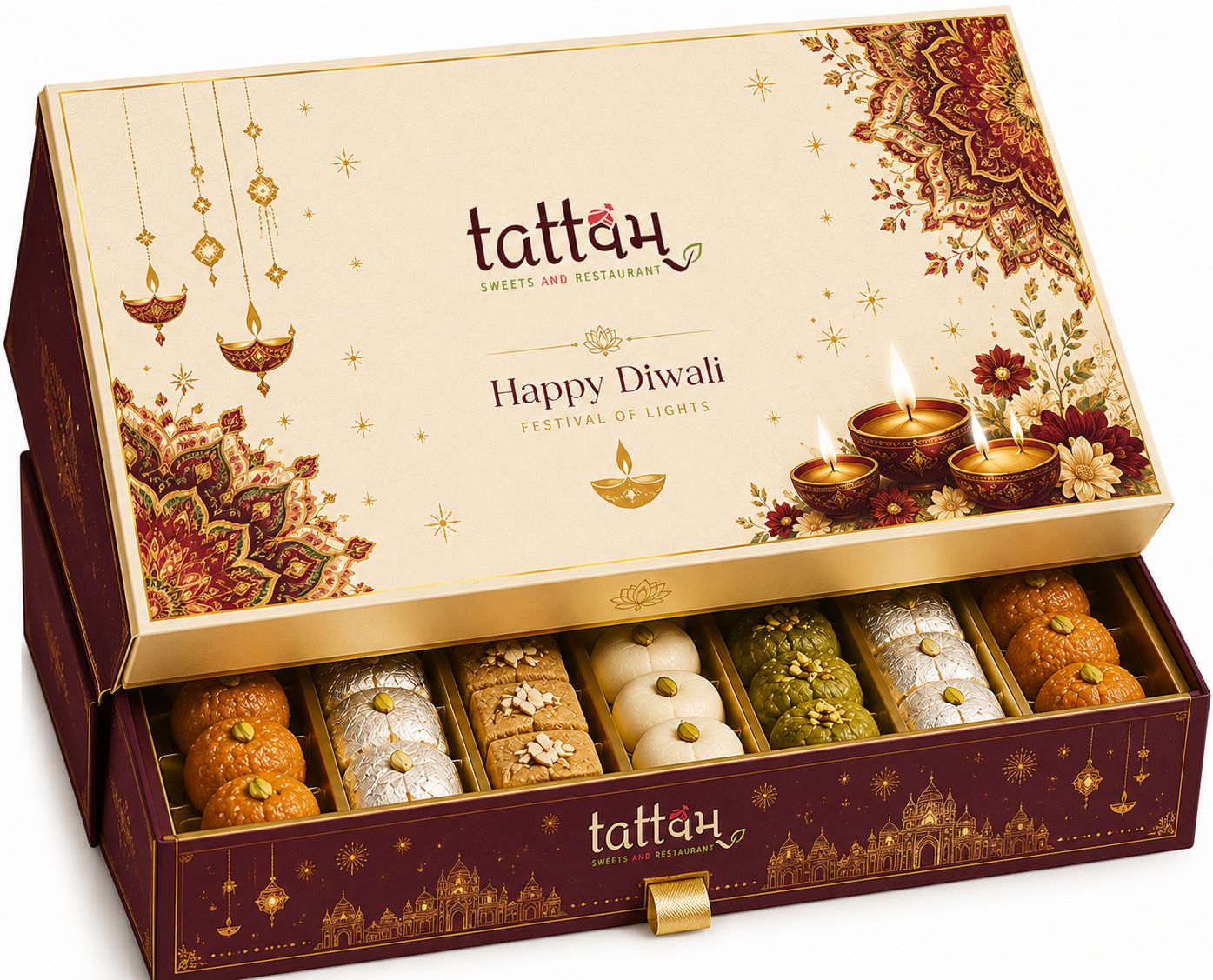 Happy Diwali — Festival of Lights Hamper — Tattvam gift box